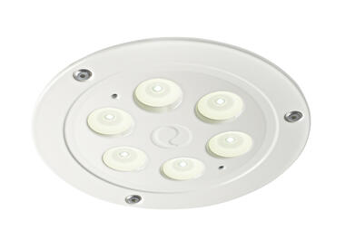 IRIZIUM AR 1000 White recessed 6 led aluminium ceiling light (1)
