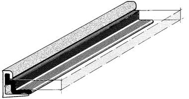 Profilé PVC noir (1)