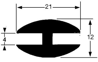 Joint vitrage SBR noir 4 mm - 4 mm (1)